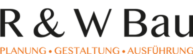 Logo R&W Bau Gestaltung Ausführung